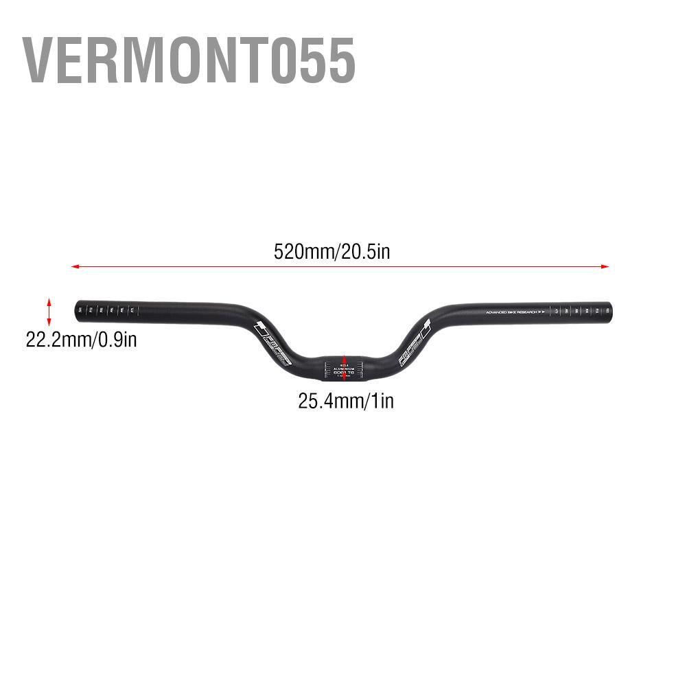 Vermont055 Tay lái xe đạp hợp kim nhôm chất lượng FMF leo núi