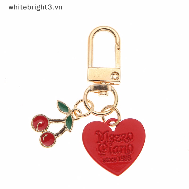 Móc Khóa Hình Chú Chó Cinnamon Và Cherry Dễ Thương