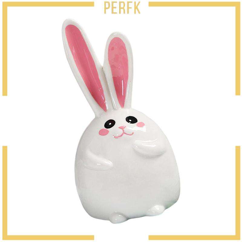 Ống Heo Tiết Kiệm Tiền Hình Thỏ Bunny Bằng Gốm