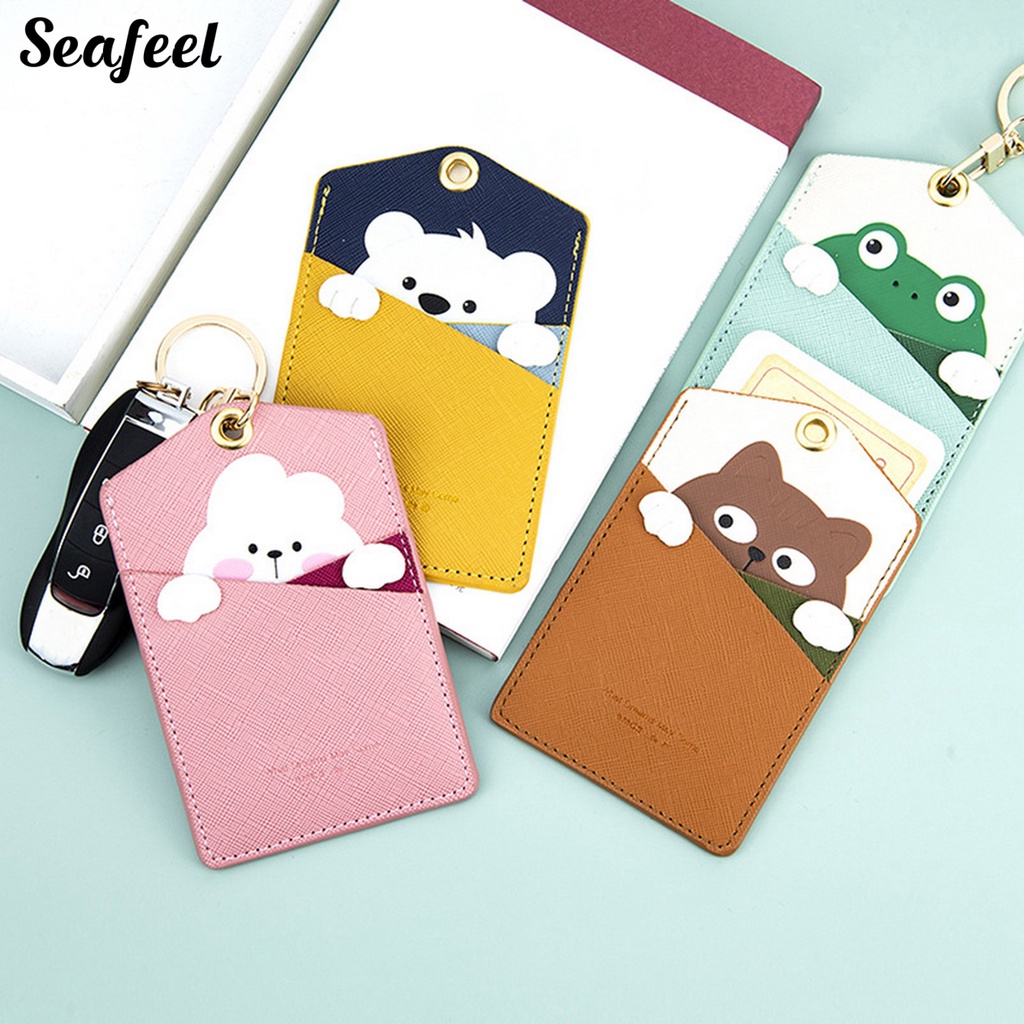 Móc Khóa Giả Da Hình Động Vật Hoạt Hình Đáng Yêu