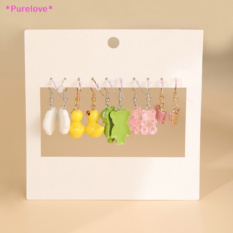 Khuyên Tai Hình Hoàng Tử Ếch / Vịt Phong Cách Vintage Cho Nữ Mới