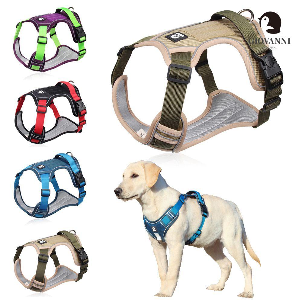 Dây Dắt Thú Cưng Đi Dạo Bằng Vải Oxford An Toàn Dễ Điều Chỉnh