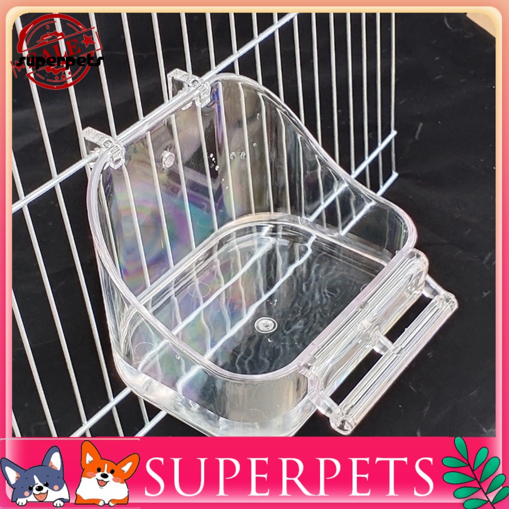 Bồn Tắm Cho Chim Chống Trầy 2 Màu Tiện Dụng