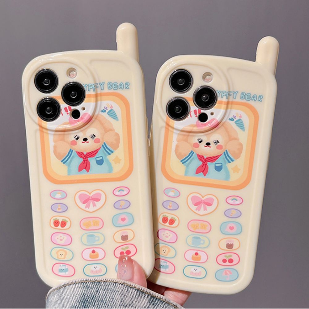 Ốp Điện Thoại TPU Mềm Hình Thỏ Hoạt Họa Chống Bụi Chống Rơi Cho IPhone 14 13 12 11 Pro Max X XR 8 7 Plus