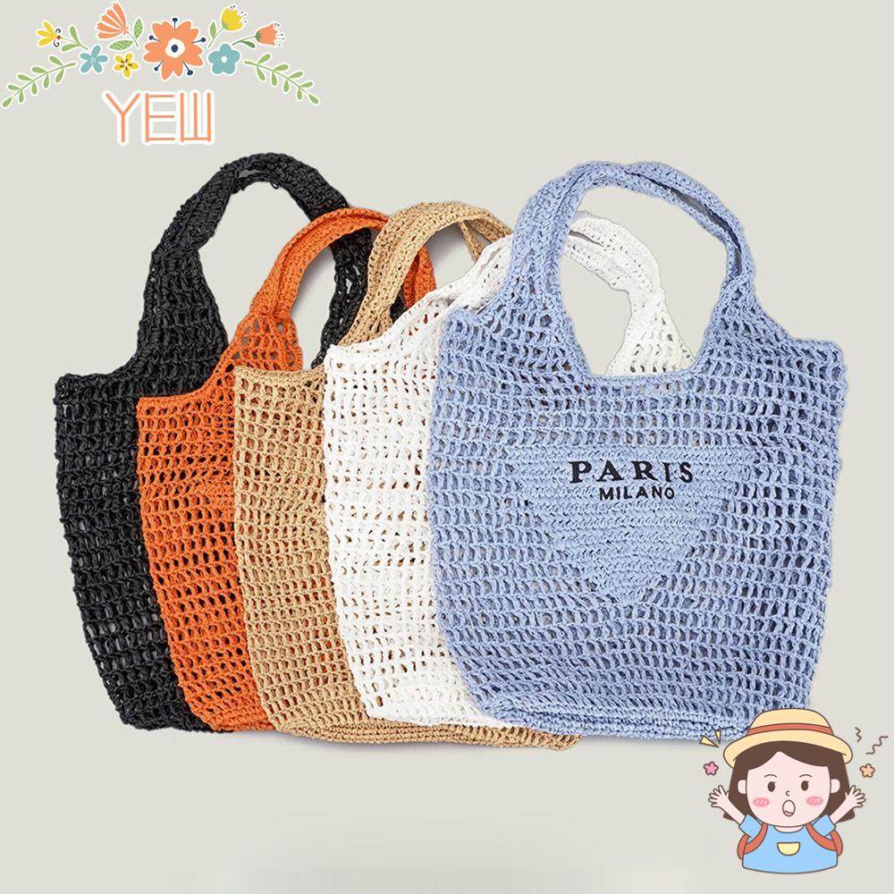 Túi Xách Đan Rơm Phong Cách Boho Thời Trang Mùa Hè