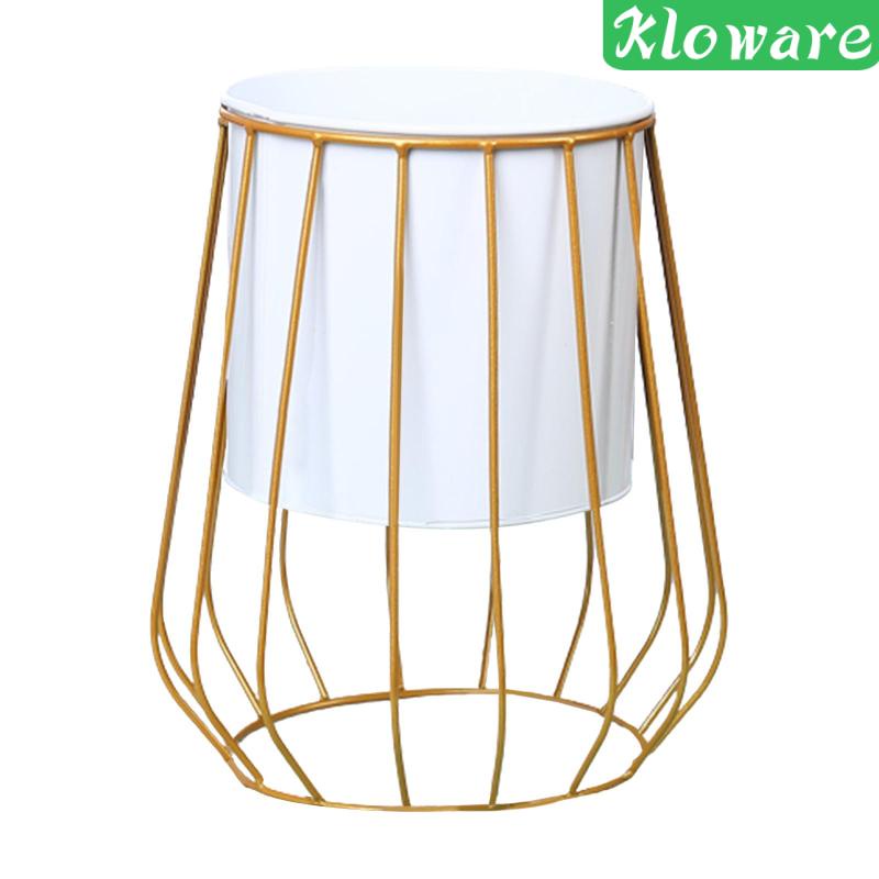 Giá Đỡ Chậu Hoa Bằng Kim Loại Dùng Trang Trí Nhà Cửa / Ngoài Trời