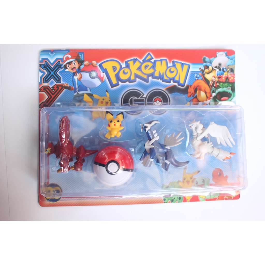 🥝ins Mô Hình Nhân Vật Gashapon Guraton Gaio Carloki Dialga Luca Groudon XY God