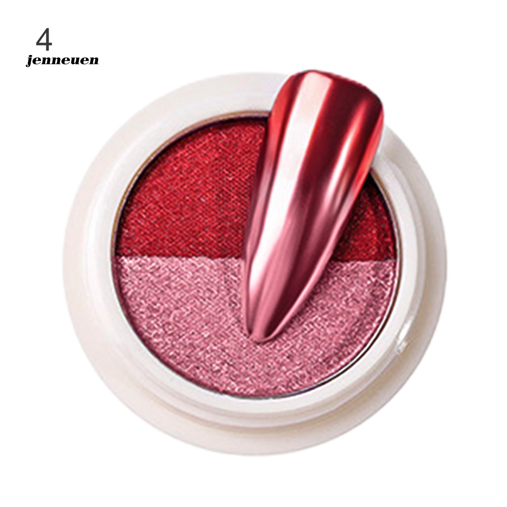 Bột Tráng Gương Hai Màu Bằng Titan Dùng Trang Trí Móng Tay Nghệ Thuật DIY