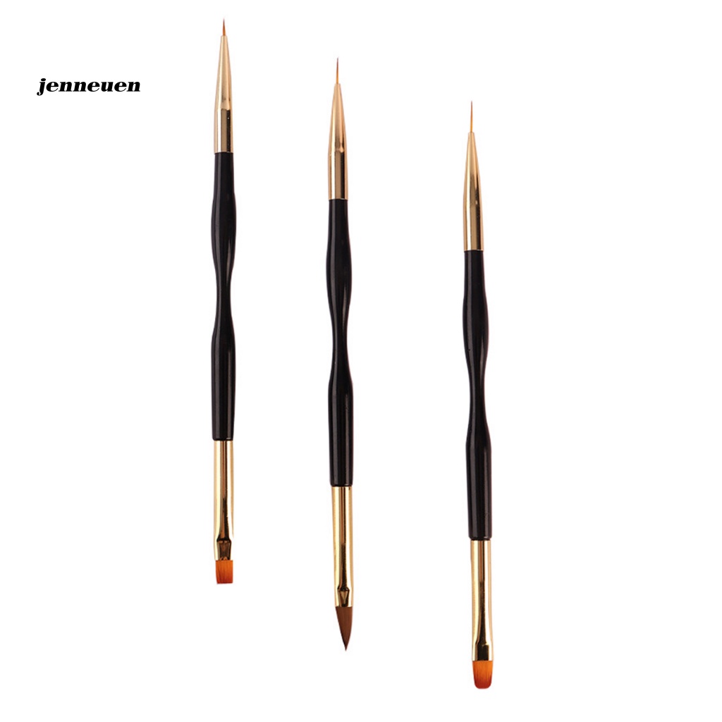 Set 3 Cọ Vẽ Trang Trí Móng Tay Nhẹ Nhàng Tiện Dụng