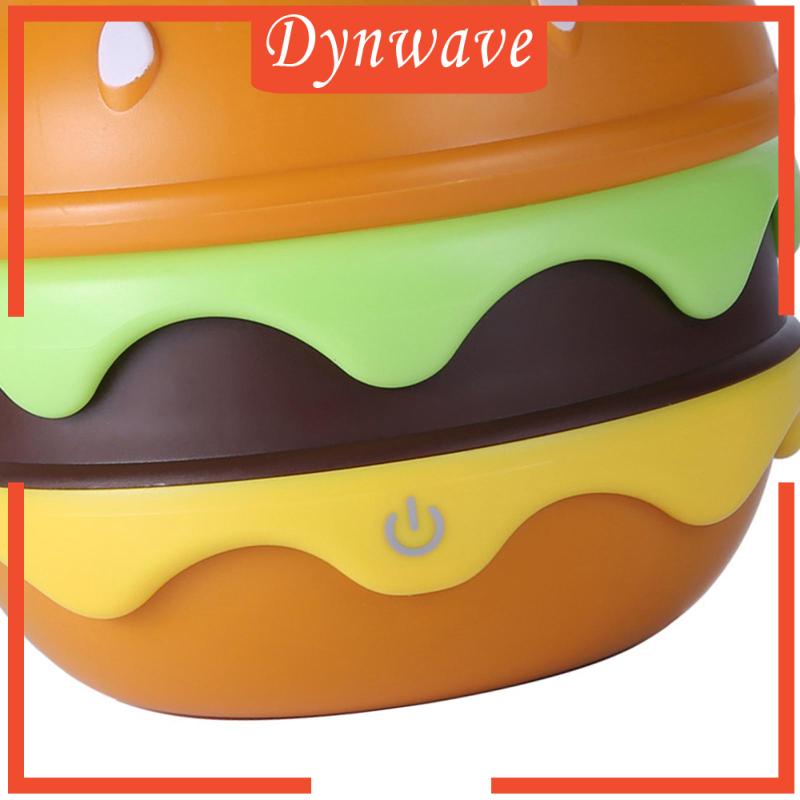 Đèn Bàn Hình Hamburger Dễ Thương Có Thể Điều Chỉnh Độ Sáng Dùng Trang Trí Văn Phòng / Học Tập