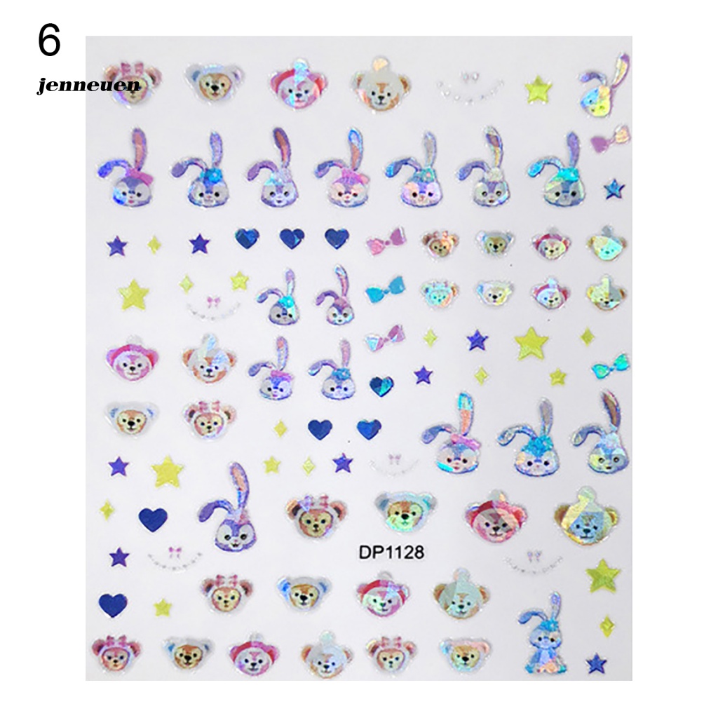 Miếng Dán Trang Trí Móng Tay Họa Tiết Ren Xinh Xắn Thoải Mái