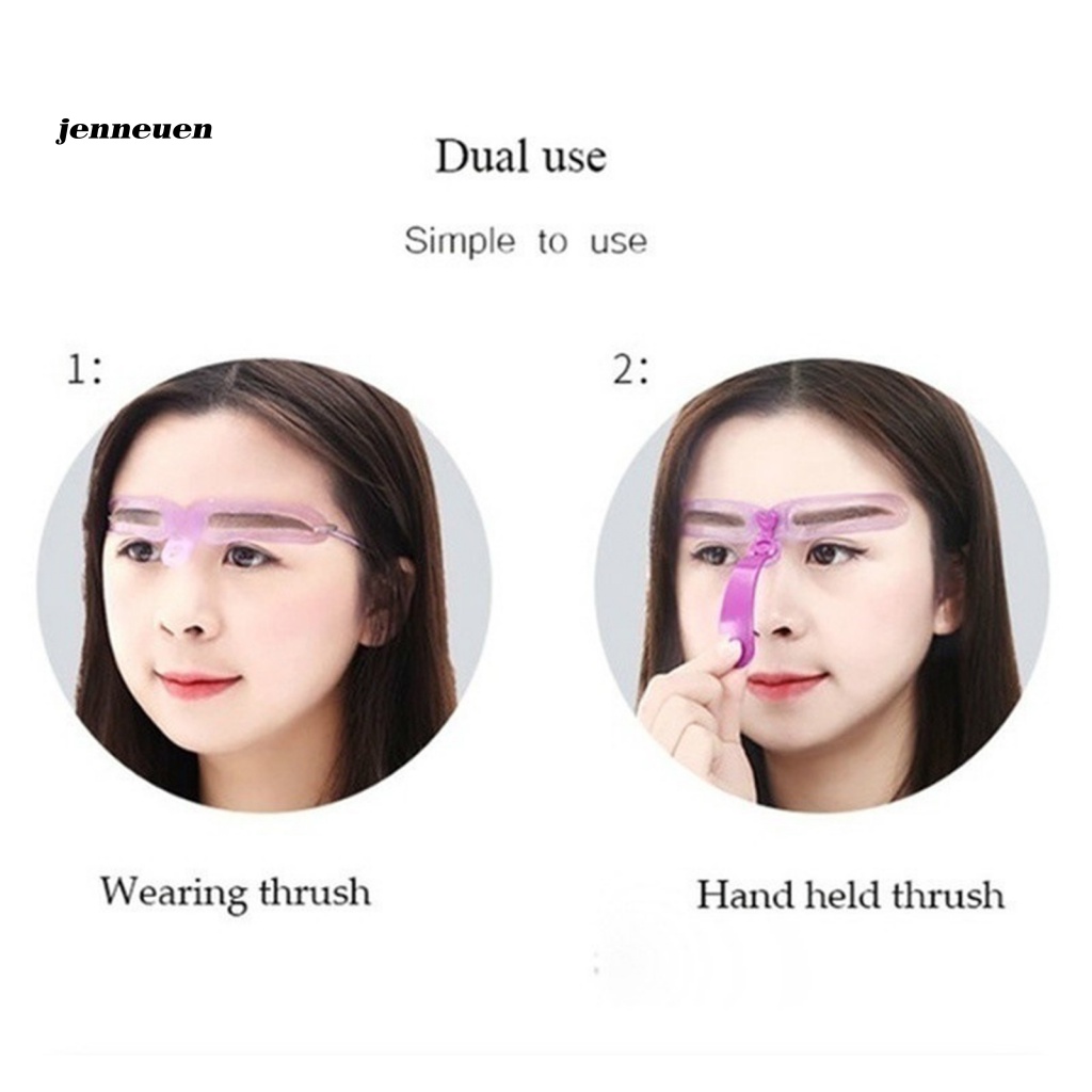 Khuôn Nhựa Kẻ Lông Mày 8 Kiểu Dành Cho Gia Đình