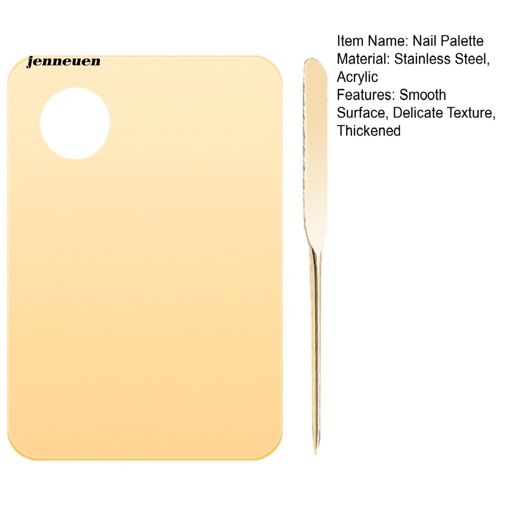 Jen Các Cạnh đang Tròn Dày và Bền acrylic Chống Trầy Xước Và Chống Mài Mòn Và Trầy Xước Không Cào Xước bàn tay để bạn có thể sử dụng nó bằng sự nhầm lẫn cạnh.