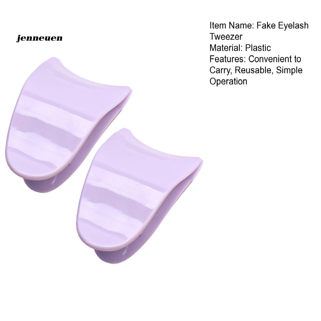 Set 2 Nhíp Dùng Nối Mi Giả Có Thể Tái Sử Dụng