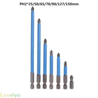 ⭐LOVE⭐ Compact Design Non Slip Screwdriver Bits PH2 Hex Shank Magnetic Cross Head 7Pack
