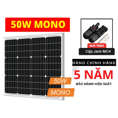 Tấm pin năng lượng mặt trời MONO SOYER SOLAR STS-50W