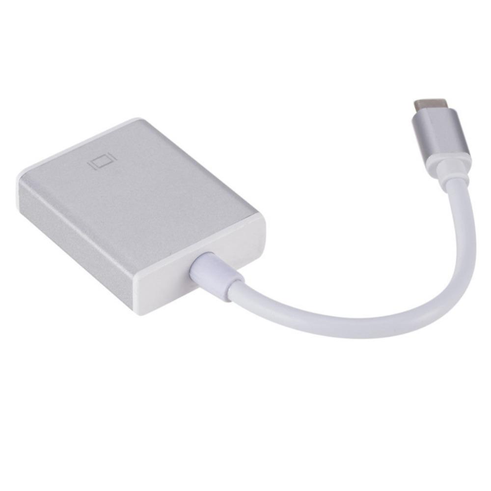 Cáp NốI Type C Sang VGA 3.1 24pin Mini 10Gbps Chuyên DụNg Cho MáY TíNh BảNg / MáY ChiếU / TV