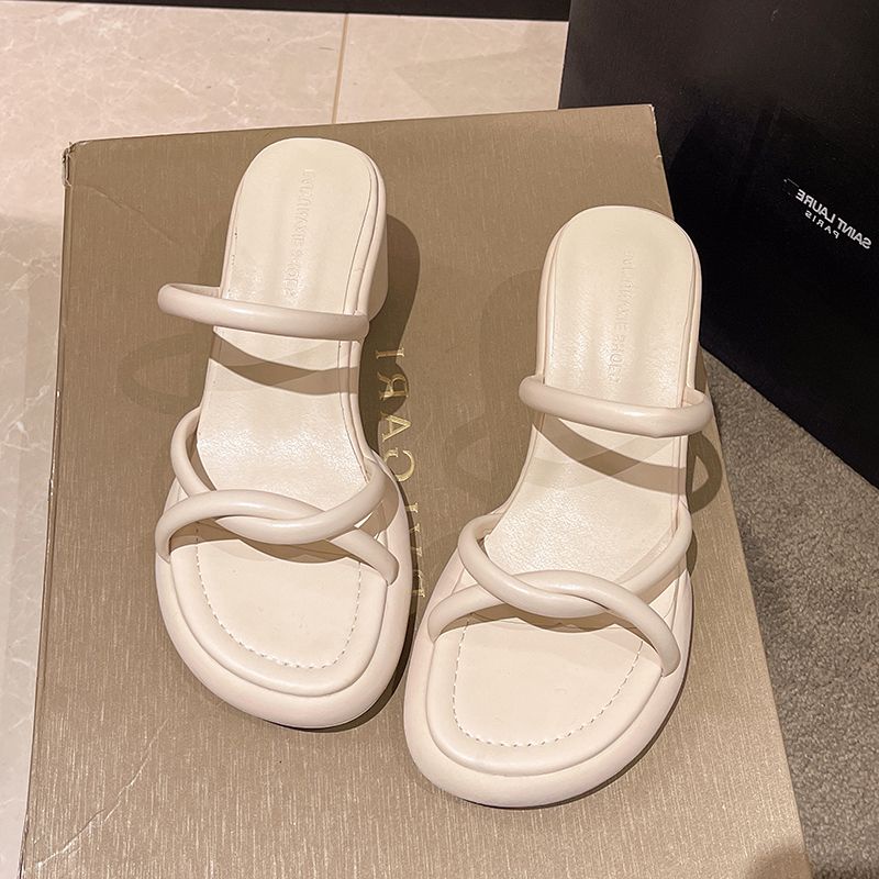 Sandal Cao Gót Phong Cách Thời Trang Mùa Hè 2023 Mới Cho Nữ