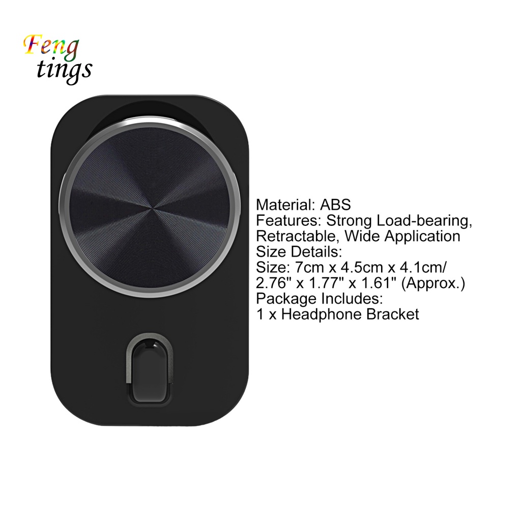 Giá Đỡ Tai Nghe Tự Dính Chịu Lực Tốt Tiện Dụng