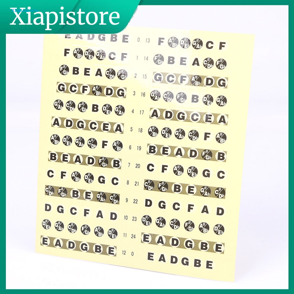 Miếng Dán Ghi Chú Cho Đàn Guitar Điện / Acoustic Tiện Dụng