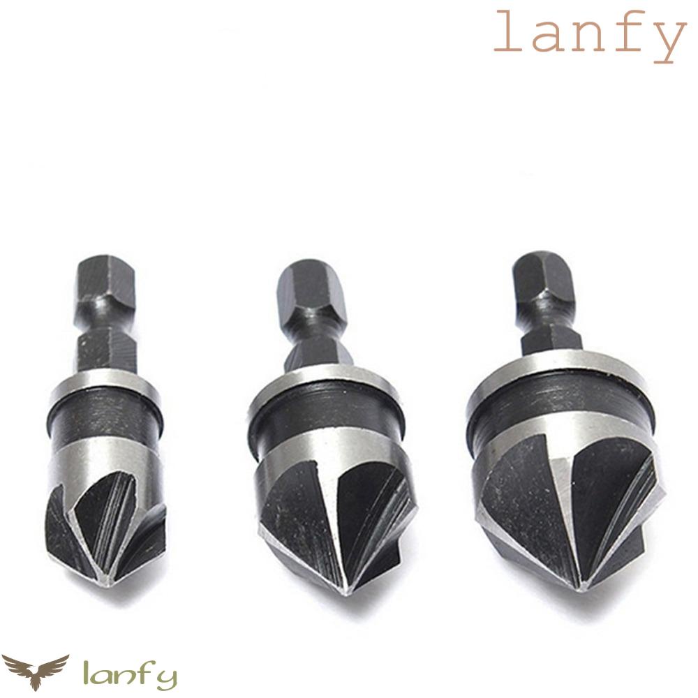 Bộ Mũi Khoan Gỗ 5 Rãnh 1 / 3 Món Chuyên Dụng Chất Lượng Cao