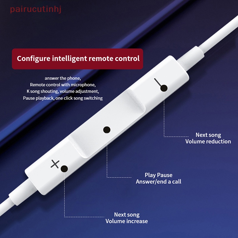 Cặp Tai Nghe Nhét Tai Jack 3.5mm Có Micro Chuyên Dụng Cho Điện Thoại Thông Minh