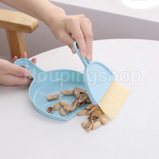 Bộ Chổi Và Đồ Hốt Rác Mini Để Bàn