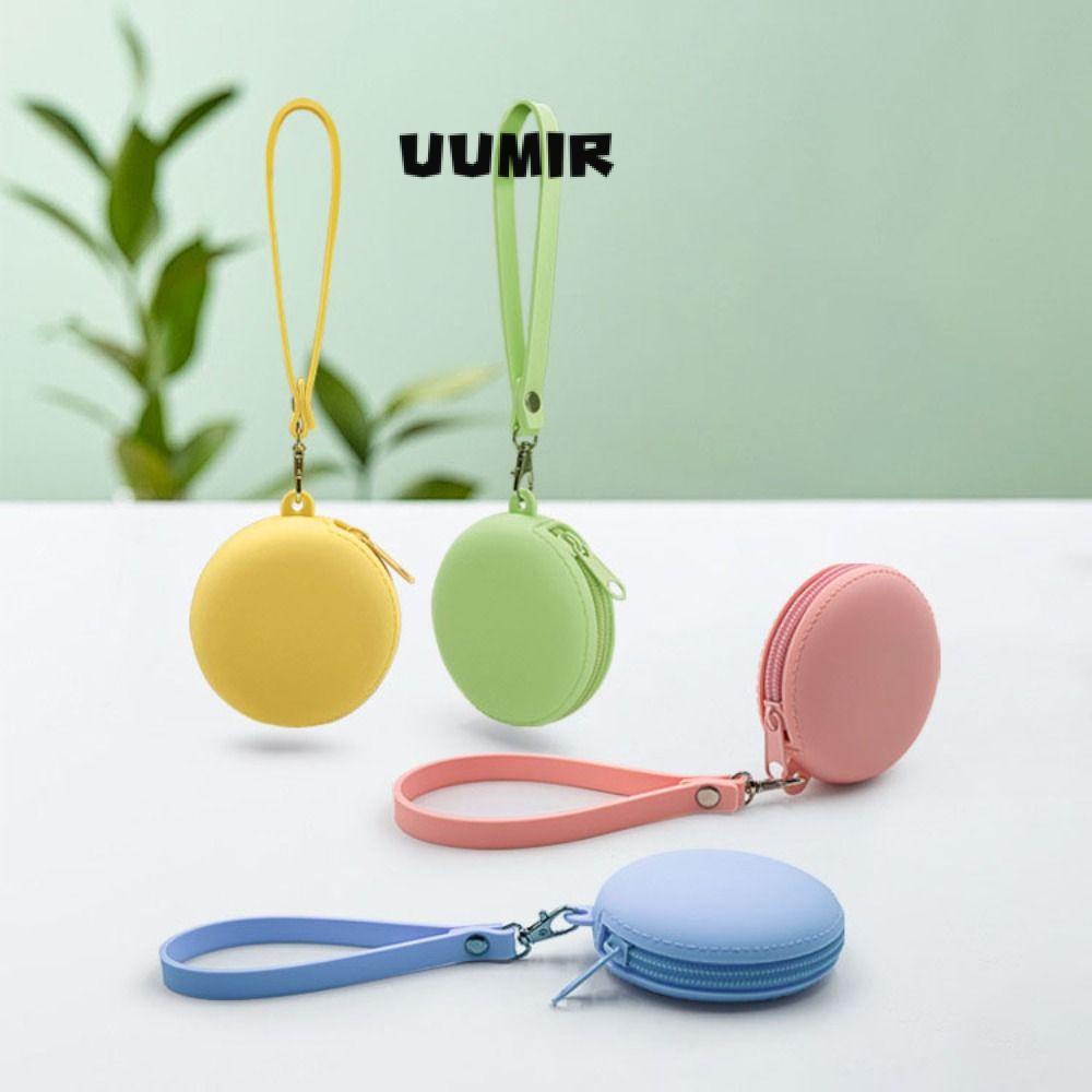 Ví Silicone Tròn Nhỏ Xinh Đựng Tiền Xu Chìa Khóa Tiện Dụng