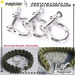 Set 2/4/6 Móc Khóa Mỏ Neo Bằng Thép Không Gỉ