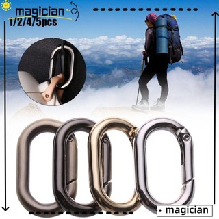 Set 1/2/4/5 móc kẹp hình oval tiện dụng dành cho các chuyến leo núi/cắm trại