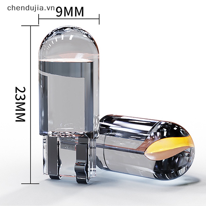 Set 10 Bóng Đèn LED T10 194 168 W5W 2825 COB 6000K Chuyên Dụng Dành Cho Ô Tô