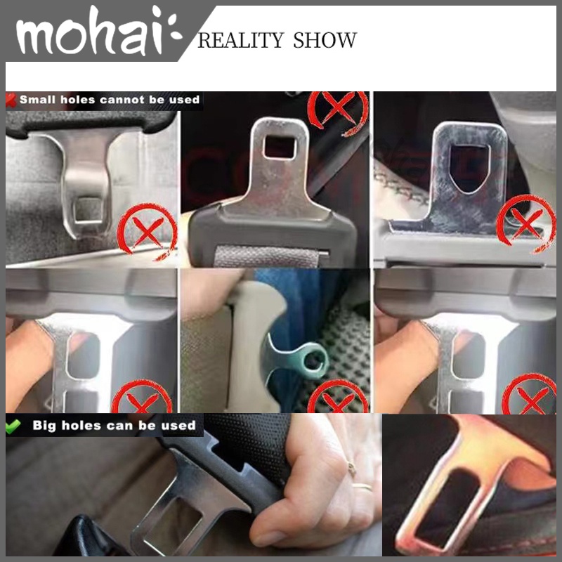 Chốt Khóa Dây An Toàn Xe Hơi Mạ Điện