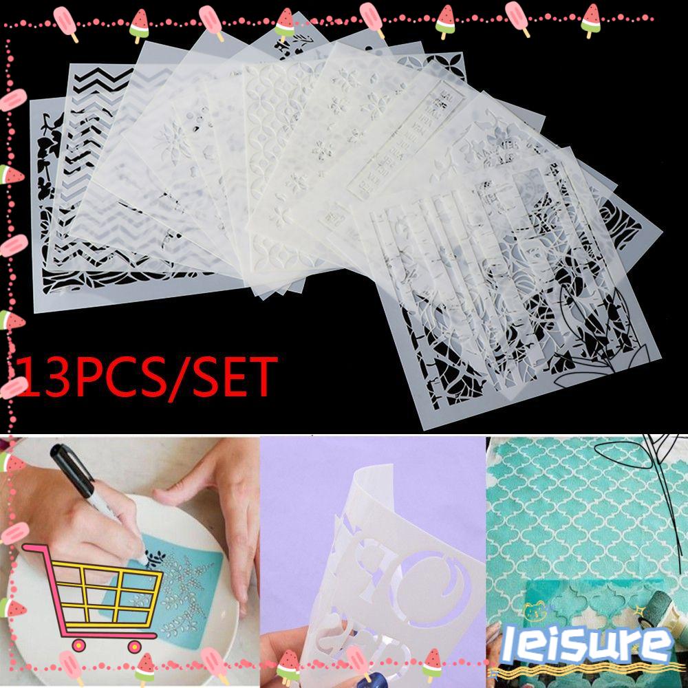 Set 13 Khuôn Cắt Giấy Dập Nổi Họa Tiết Trang Trí Thiệp / Album Ảnh DIY