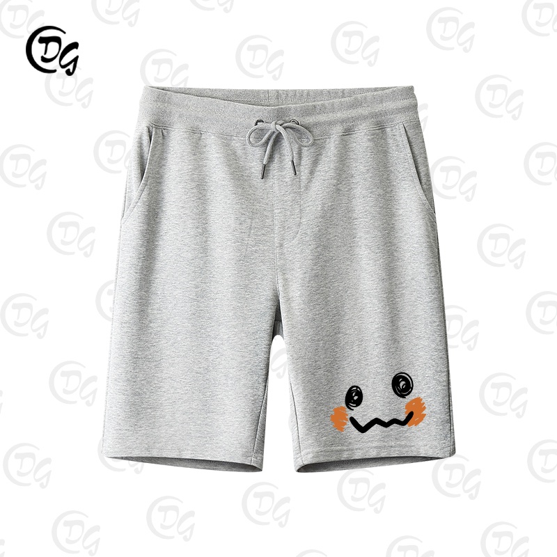 [Readystock] Pokemon Mystery Hill Mystery Q Quần Short Nam Nữ Thể Thao Quần Thường Ngày 0722