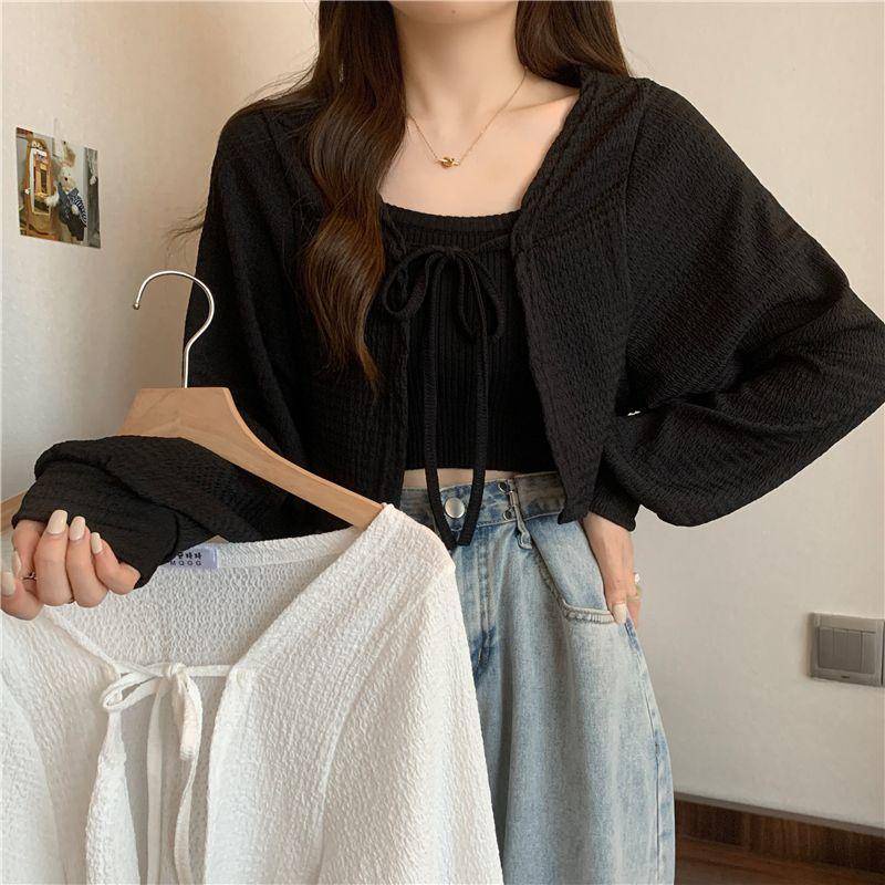 Áo Khoác Cardigan Mỏng Thoáng Khí Chống Nắng Thời Trang Mùa Hè Cho Nữ