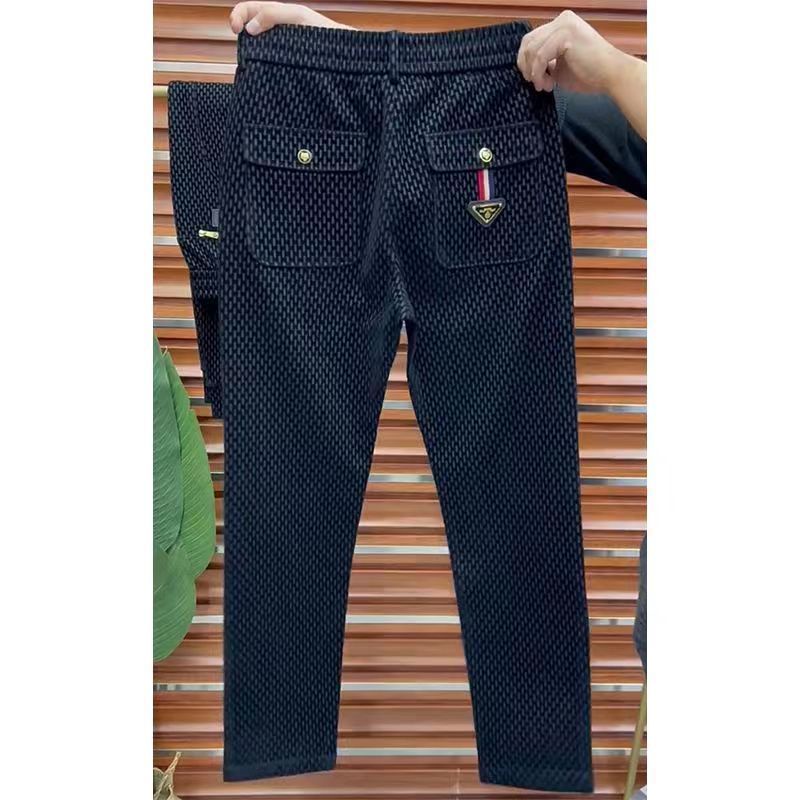 Quần Dài Nam Ca Rô Ca Rô Phong Cách Retro