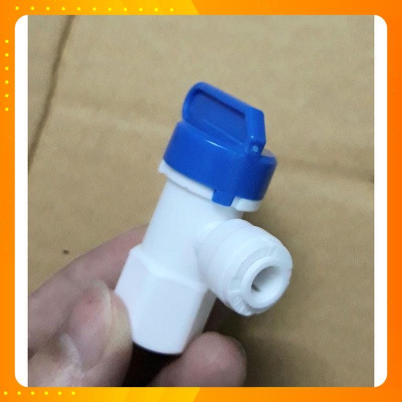 Van bình áp máy lọc nước RO, khoá bình áp, đầu ra ống dây 6mm nối nhanh cho máy lọc nước hàng Xịn