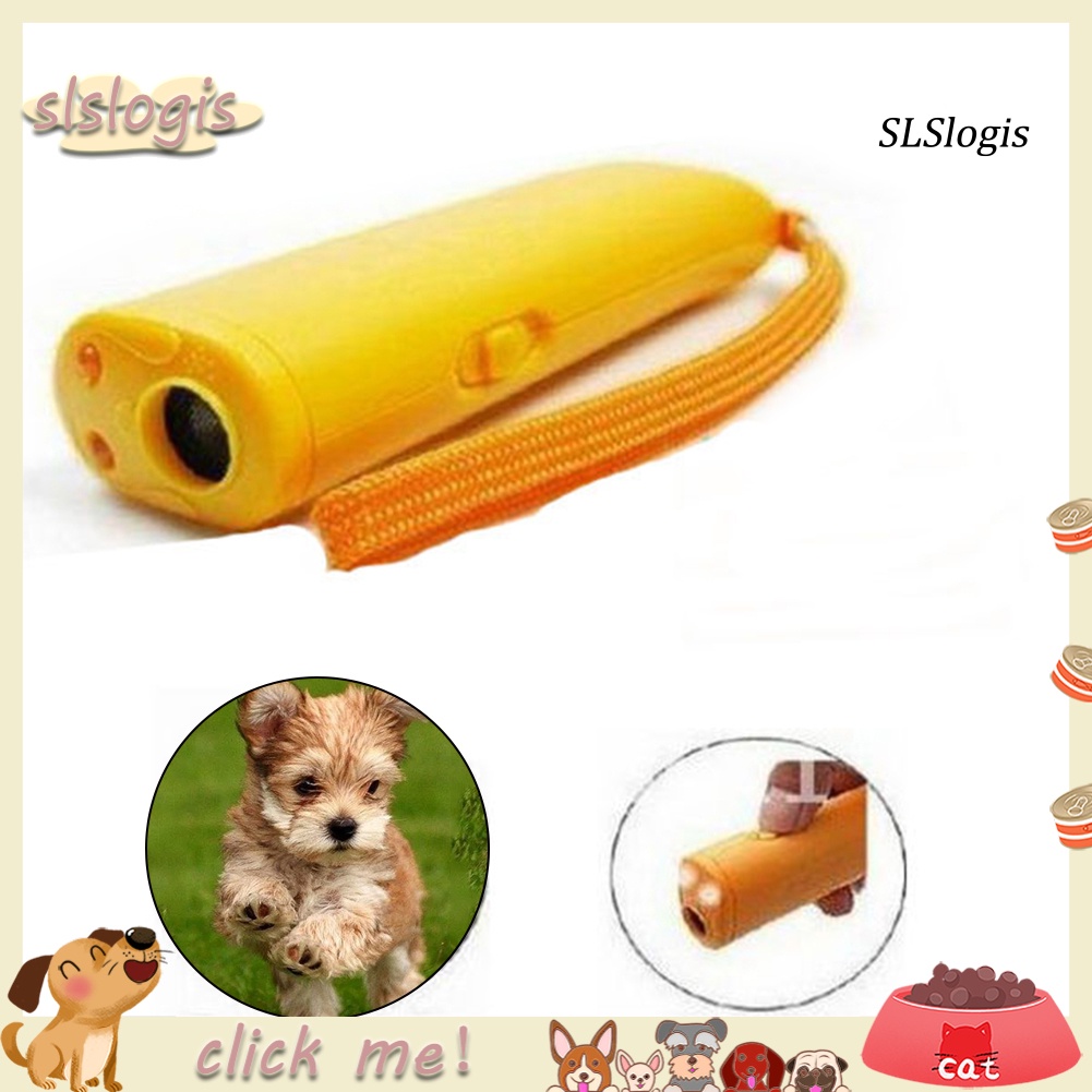 Thiết Bị Huấn Luyện Chó Chống Sủa Bằng Sóng Siêu Âm Có Đèn LED
