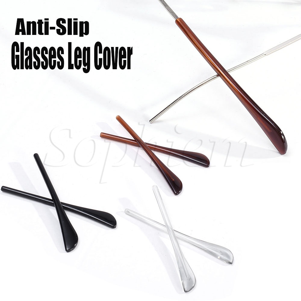 1 Cặp Vỏ Bọc Silicone Chống Trượt Thay Thế Cho Mắt Kính / Móc Tai / Mắt Kính