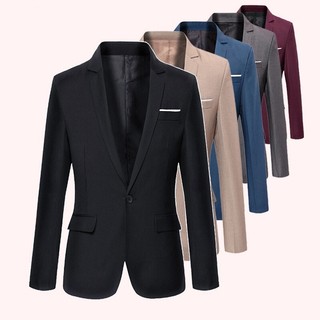 Áo khoác vest ôm dáng phong cách hàn quốc lịch lãm cho nam kyushuad