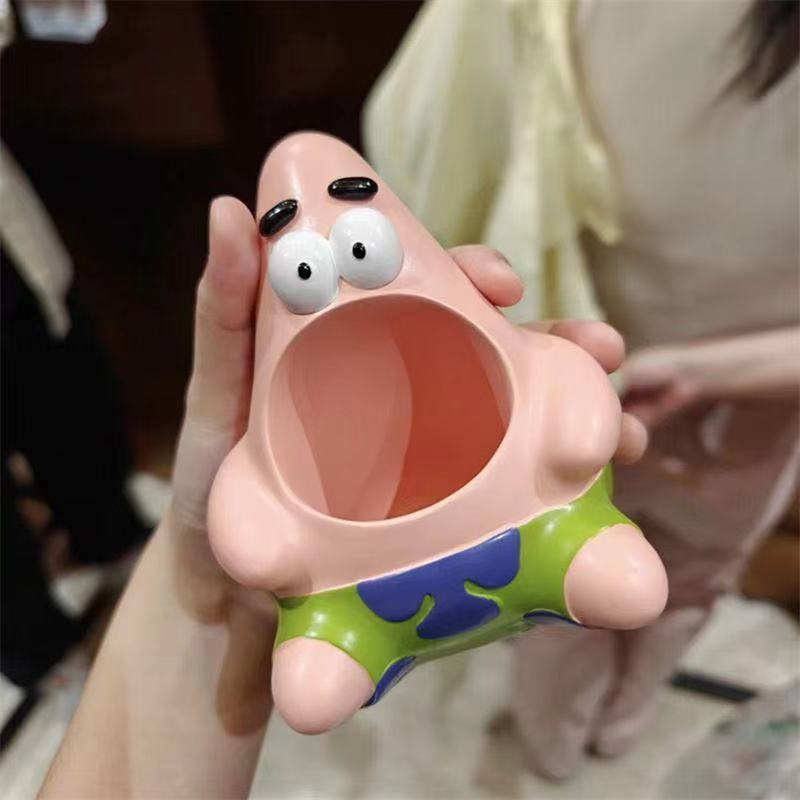Giá Đỡ Bút Tạo Hình Bọt Biển Sáng Tạo Để Bàn Trang Trí