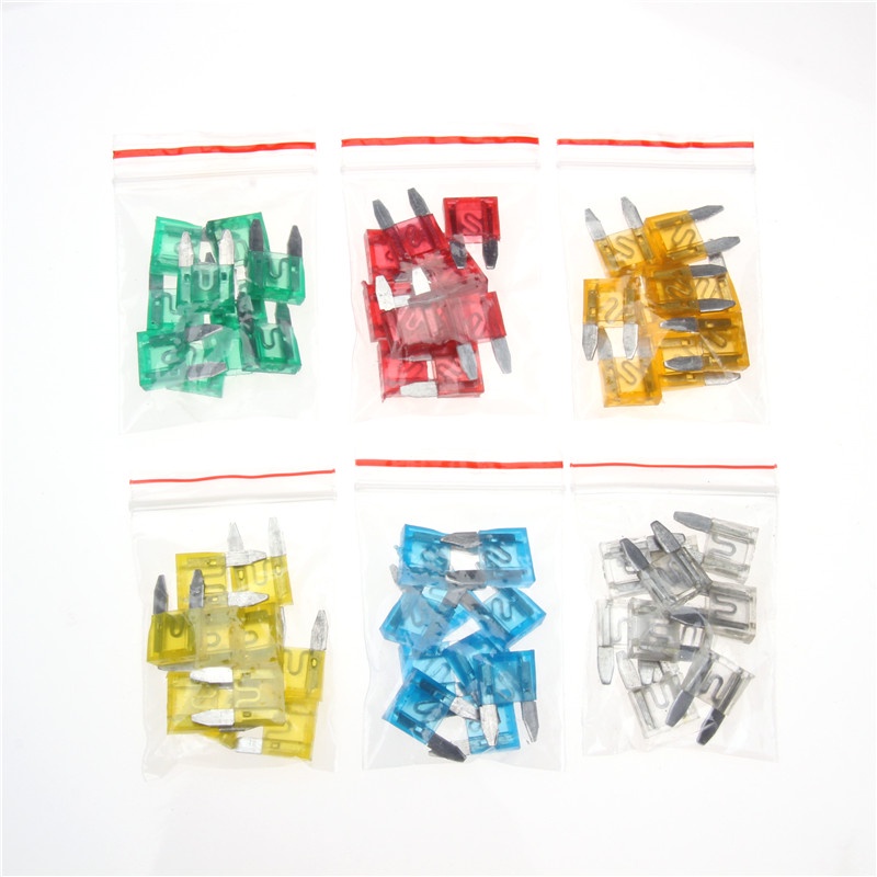 Set 60 Cầu Chì mini Tự Động Cho Xe Hơi / Xe Tải