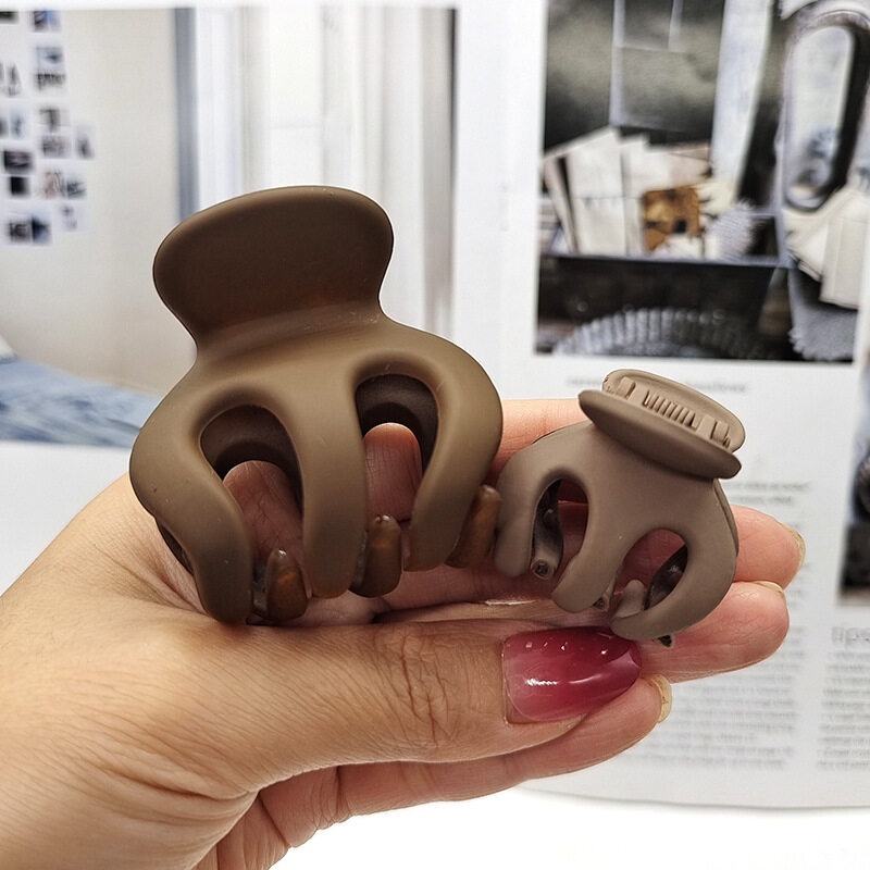 Kẹp Tóc Đuôi Ngựa Hình Bạch Tuộc Bằng Acrylic Cho Nữ