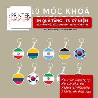 10 MÓC KHÓA GƯƠNG IN THEO YÊU CẦU
