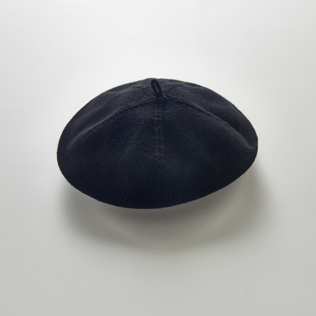 Nón Beret Dệt Kim Thoáng Khí Màu Trơn Thời Trang Hàn Quốc 5RVC