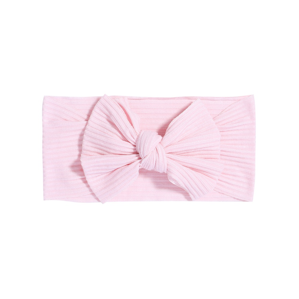 1 Băng Đô Vải Cotton Mềm Đính Nơ Dễ Thương Cho Bé Gái Sơ Sinh