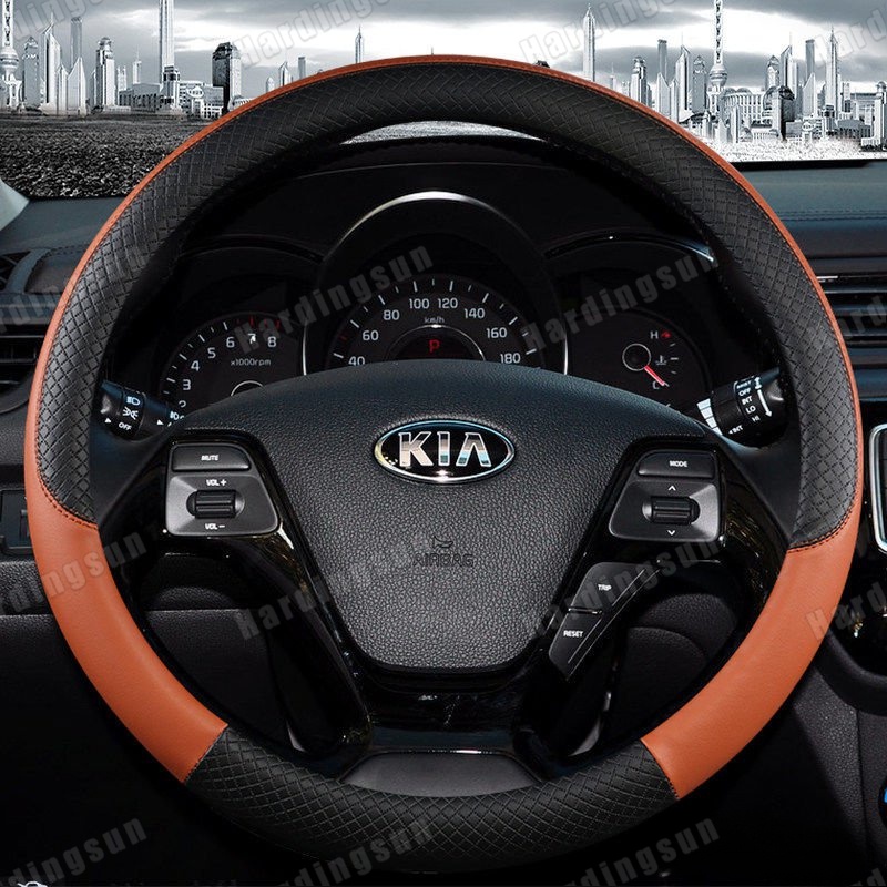Bao Da Bọc Vô Lăng Xe Hơi Kia sorento carnival Giải Pháp Sonic seltos Picasso sportage stinger forte rio5