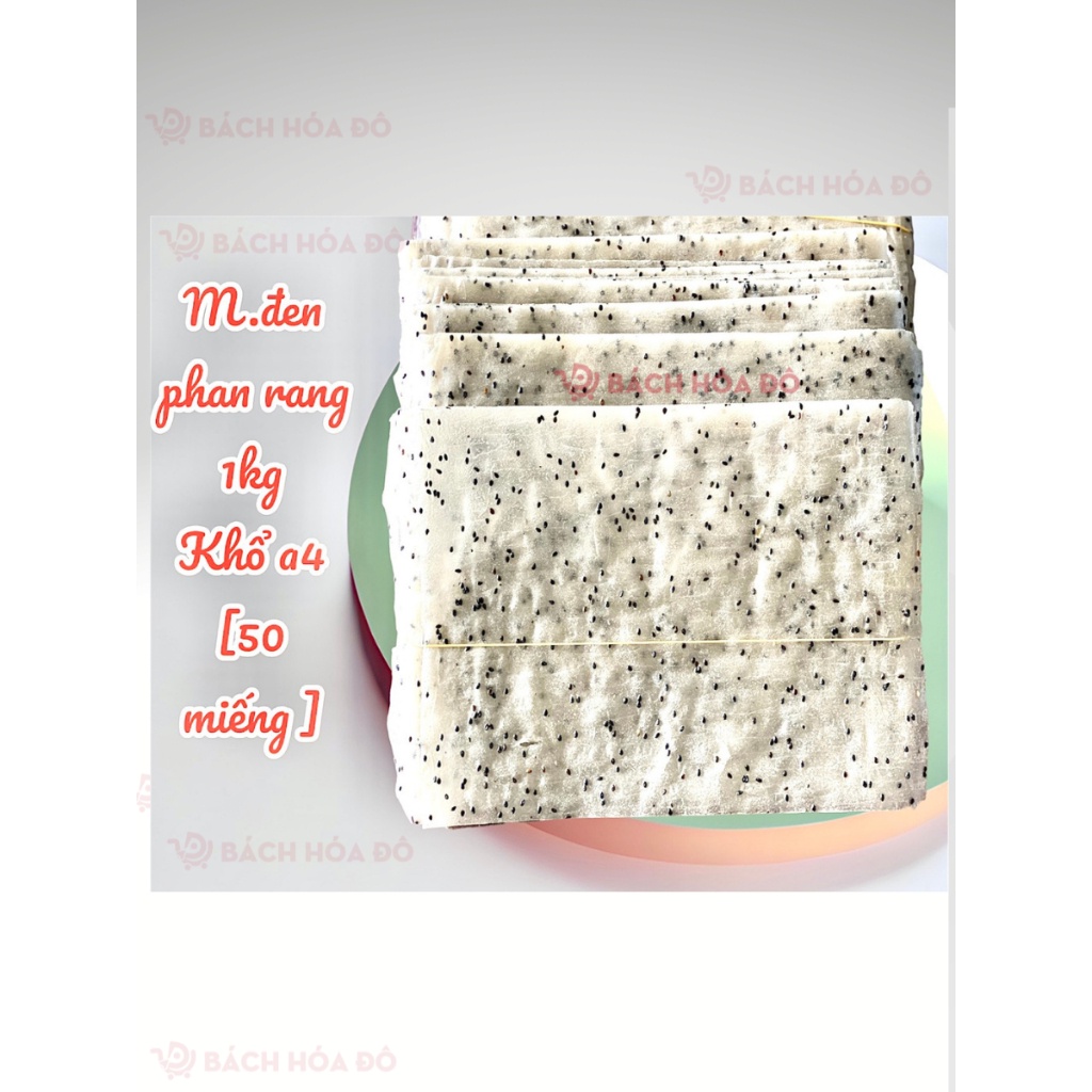 Bánh Tráng Mè Đen Bình Định,Mè Đen Phan Rang Đặc SảnNhúng Nước Cuốn Gỏi,Làm Bánh Tráng Nướng Mắm