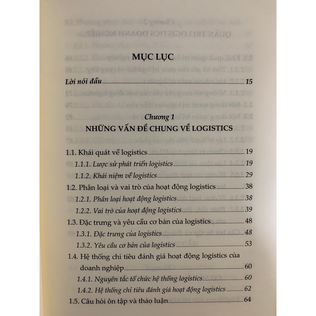 Sách - Giáo Trình Quản Trị Logistics - - Nhà Sách Pháp Luật New