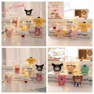 Khối xây dựng mini đồ chơi khối xây dựng hạt sanrio sáng tạo quà tặng sinh viên giáo dục khối xây dựng đồ chơi